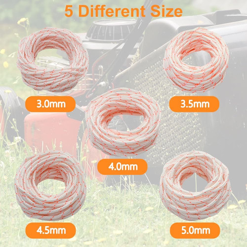 Recoil starter rope - mm,